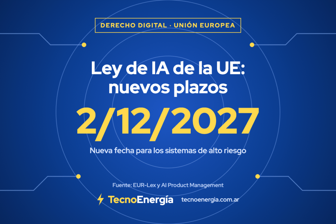 Placa: Ley de IA de la UE, nuevos plazos