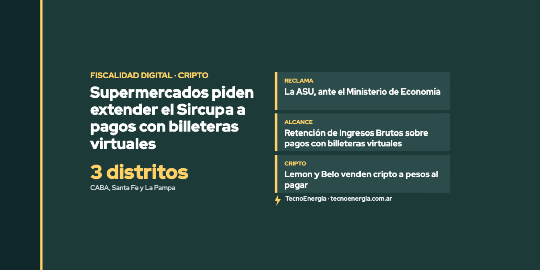 Placa: Supermercados piden extender el Sircupa a pagos con billeteras virtuales